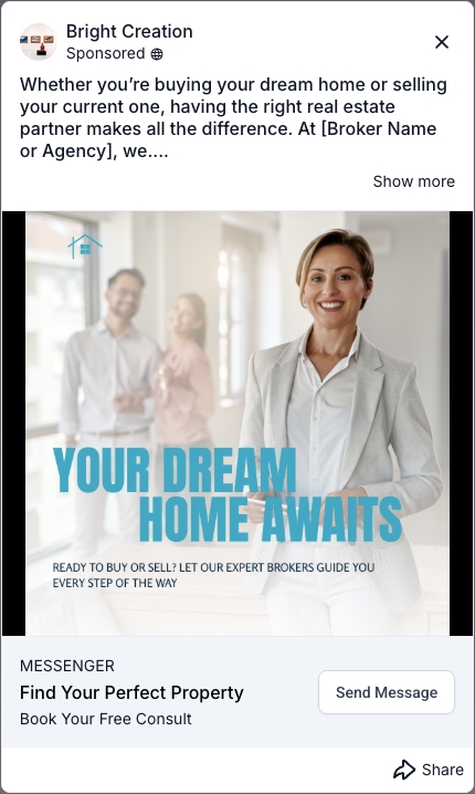 Real Estate Broker - Facebook Ad